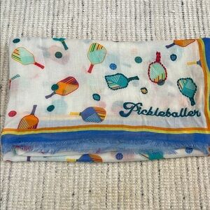 Colorful Pickleball Scarf